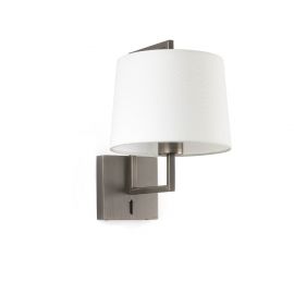 Aplice, corpuri de iluminat pentru pereti - Aplica de perete eleganta design clasic FRAME auriu/alb