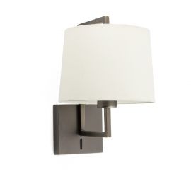 Aplice, corpuri de iluminat pentru pereti - Aplica de perete eleganta design clasic FRAME auriu/bej
