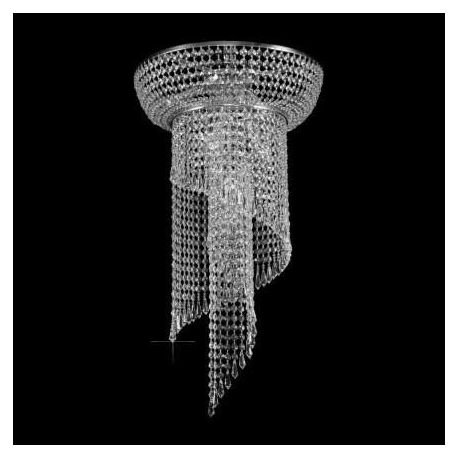 Plafoniere Cristal Bohemia - Plafoniera Cristal Bohemia diametru 40cm