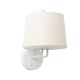 Aplica de perete moderna design elegant MONTREAL alba