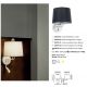 Aplice, corpuri de iluminat pentru pereti - Aplica de perete moderna design elegant MONTREAL alba