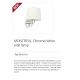 Aplice, corpuri de iluminat pentru pereti - Aplica de perete moderna design elegant MONTREAL crom/alb
