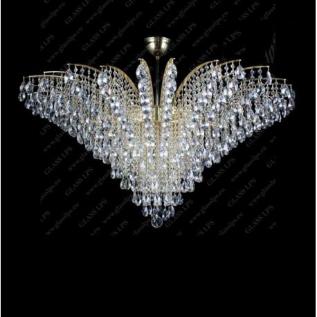 Plafoniere Cristal Bohemia - Plafoniera cristal Bohemia diametru 120cm, L17 555/23/1-A