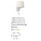 Aplice, corpuri de iluminat pentru pereti - Aplica perete cu reader LED moderna design elegant MONTREAL crom/bej