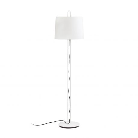 Lampadare - Lampadar / Lampa de podea moderna design elegant MONTREAL alb/bej