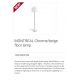 Lampadare - Lampadar / Lampa de podea moderna design elegant MONTREAL crom/bej