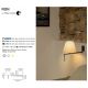 Aplice, corpuri de iluminat pentru pereti - Aplica moderna directionabila design elegant RON gri inchis/alb