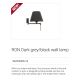 Aplice, corpuri de iluminat pentru pereti - Aplica moderna directionabila design elegant RON gri inchis/negru