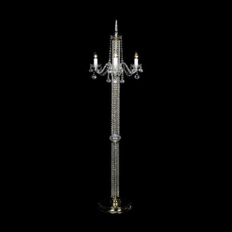 Veioze, Lampadare Cristal - Lampadar 3 brate design LUX cristal Bohemia