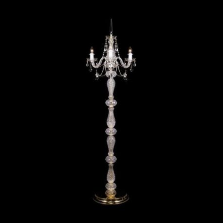 Veioze, Lampadare Cristal - Lampadar 3 brate design LUX cristal Bohemia