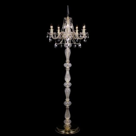 Veioze, Lampadare Cristal - Lampadar 5 brate design LUX cristal Bohemia