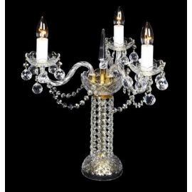 Veioze, Lampadare Cristal - Veioza, lampa de masa cristal Bohemia, S31 007/03/4