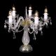 Veioze, Lampadare Cristal - Veioza 5 brate cristal Bohemia S31 009/05/1-A