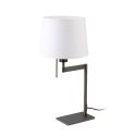 Veioza / Lampa de masa design elegant ARTIS bronz/alb