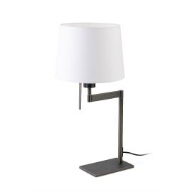 Veioze - Veioza / Lampa de masa design elegant ARTIS bronz/alb