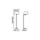 Lampadare - Lampadar / Lampa de podea design elegant ARTIS bronz/alb