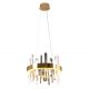 Candelabre, Lustre - Lustra LED eleganta design modern PRINCE, diametru 40cm