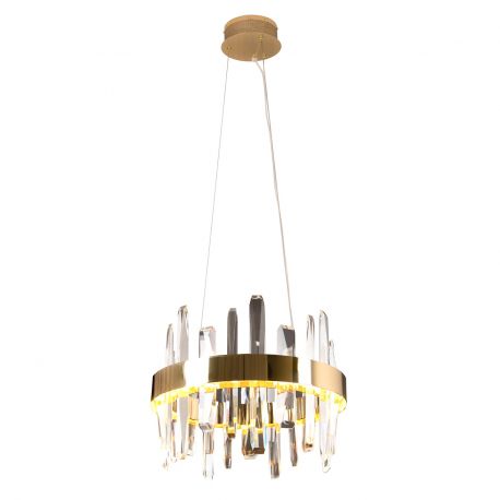 Candelabre, Lustre - Lustra LED eleganta design modern PRINCE, diametru 40cm