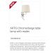 Aplice, corpuri de iluminat pentru pereti - Aplica cu reader LED stil clasic design elegant ARTIS crom/bej