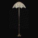 Lampadar, lampa de podea LUX cristal Bohemia
