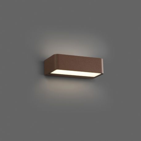 Aplice - Aplica LED de exterior ambientala design modern IP65 TAKUA maro rustic
