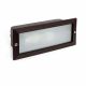 Spoturi - Spot / Corp iluminat de exterior incastrabil IP44 LISO negru