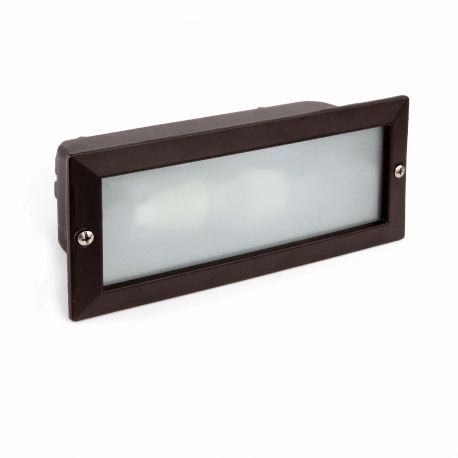 Spoturi - Spot / Corp iluminat de exterior incastrabil IP44 LISO negru