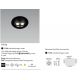 Spoturi - Spot LED incastrabil de exterior orientabil TRAS 8W