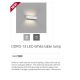 Aplice - Aplica LED de exterior ambientala design modern IP65 DORO-13 alba