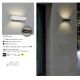 Aplice - Aplica LED de exterior ambientala design modern IP65 DORO-13 gri inchis