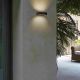Aplice - Aplica LED de exterior ambientala design modern IP65 DORO-13 maro