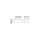 Aplice - Aplica LED de exterior ambientala design modern IP65 DORO-13 maro