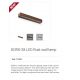 Aplice - Aplica LED de exterior ambientala design modern IP65 DORO-28 maro