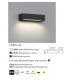 Aplice - Aplica LED de exterior ambientala design modern IP65 LAKO gri inchis
