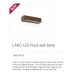 Aplice - Aplica LED de exterior ambientala design modern IP65 LAKO maro