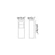 Stalpi - Stalp LED iluminat exterior design modern IP65 CAST H-50cm