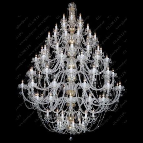 Lustre Cristal Bohemia - Lustra XXXL cristal Bohemia cu 108 brate, L11 007/108/4