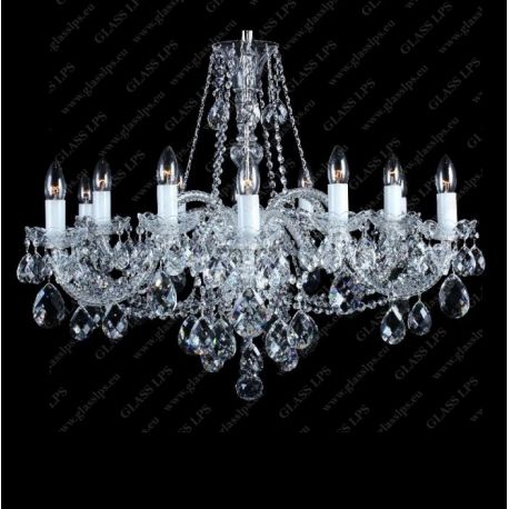 Lustre Cristal Bohemia - Lustra 12 brate cristal Bohemia L11 120/12/1