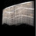 Lustra moderna cristal Bohemia, L-300cm L17 010/38/3, 3-SK, F 2 coat, tube