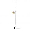 Lampa de podea tip pendul design modern WHIZZ negru/auriu