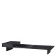 Masute Living - Masuta de cafea design LUX The Crest, negru