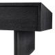 Masute Living - Masuta de cafea design LUX The Crest, negru