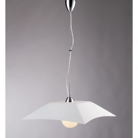 Pendule, Lustre suspendate - Pendul design modern OSIRIDE, 50x50cm alb