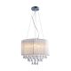 Candelabre, Lustre - Lustra suspendata design elegant Verona alb