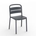 Set de 2 scaune din polipropilena pentru exterior / interior Como Chair