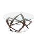 Masute Living - Masuta de cafea eleganta design LUX Walnut, 100cm