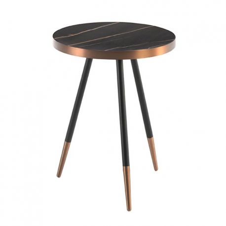 Masute Living - Masuta laterala eleganta design LUX Marble, 46cm
