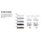 Aplice - Aplica de exterior iluminat ambiental ANDROMEDA AP1 negru