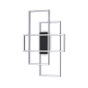 Lustra LED aplicata design geometric FRAME PL RETTANGOLO nergru