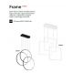 Pendule, Lustre suspendate - Lustra LED suspendata design geometric circular FRAME PL neagra